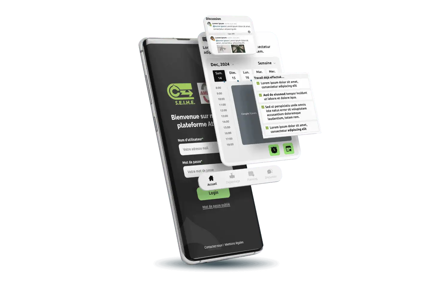 visuel SEIHE application pwa