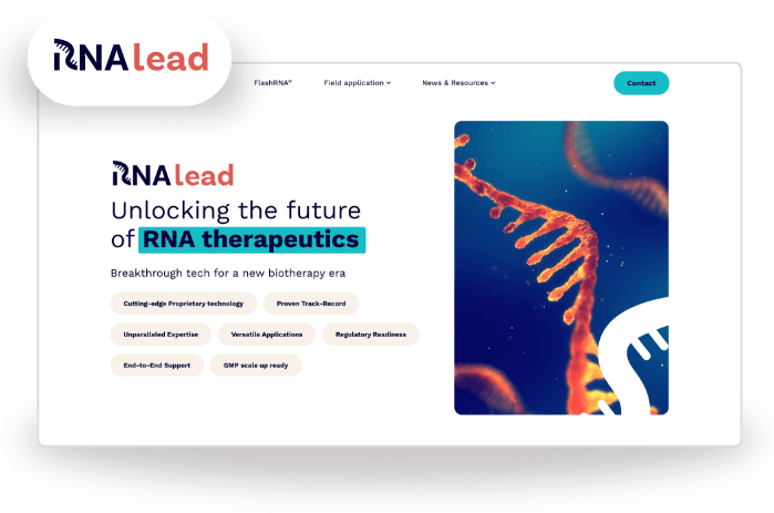 Hero banner RNAlead