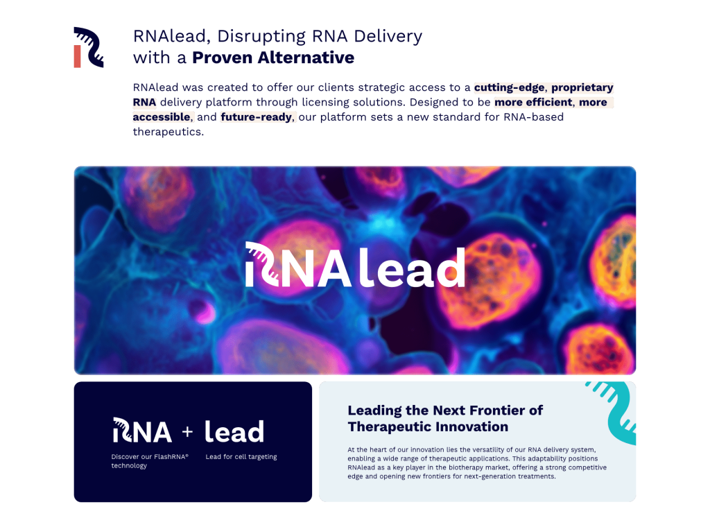 Branding RNAlead